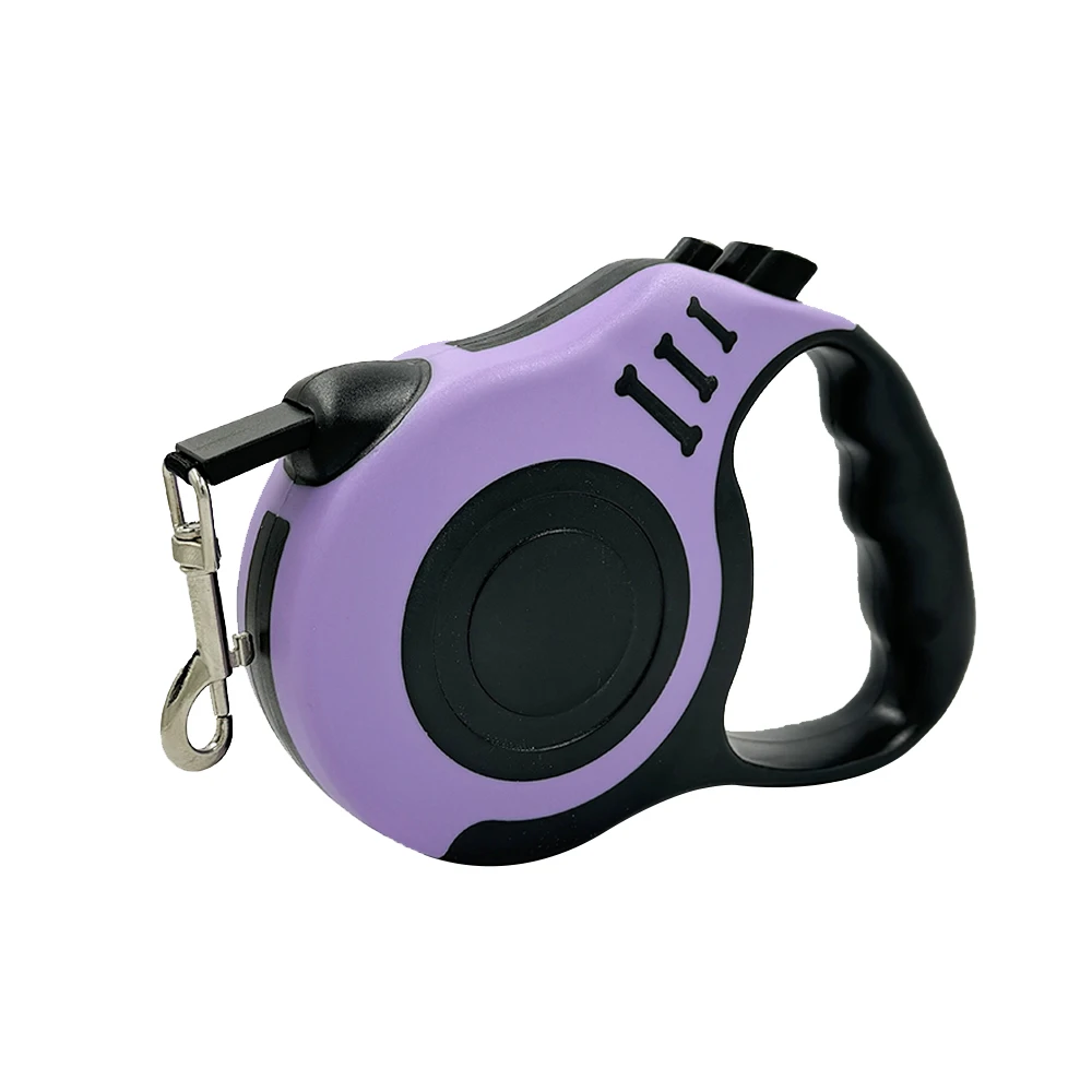 Dog Leash: 3M & 5M Leash for Small Dogs or Cats with Automatic Retractable Durable Nylon Leash Great for Puppies, Outdoor, Travel, Walking, Hiking.