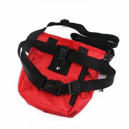 Dog Training Walking Pouch Treat Storage Bag Dispenser Obedience Snack Holder UK