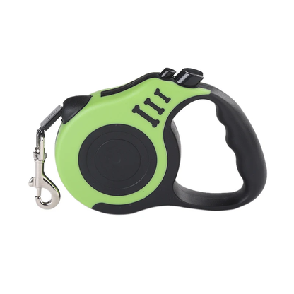 Dog Leash: 3M & 5M Leash for Small Dogs or Cats with Automatic Retractable Durable Nylon Leash Great for Puppies, Outdoor, Travel, Walking, Hiking.