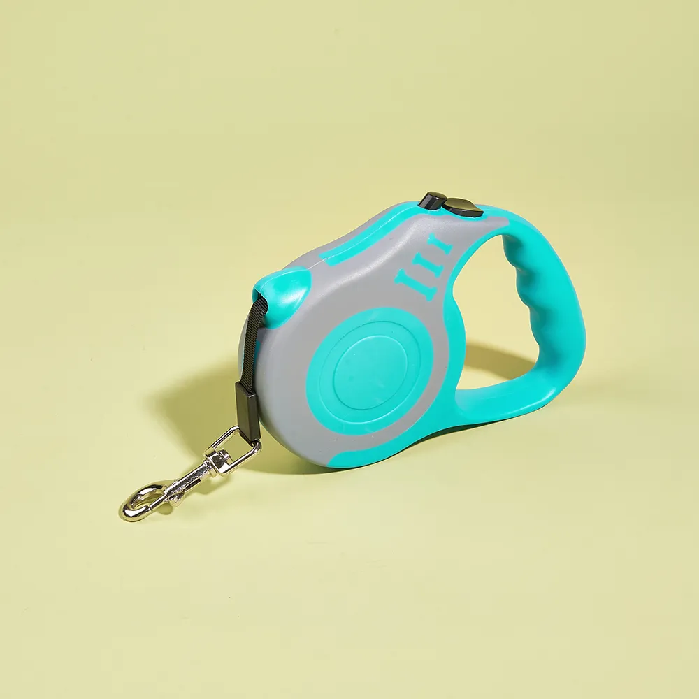 Dog Leash: 3M & 5M Leash for Small Dogs or Cats with Automatic Retractable Durable Nylon Leash Great for Puppies, Outdoor, Travel, Walking, Hiking.
