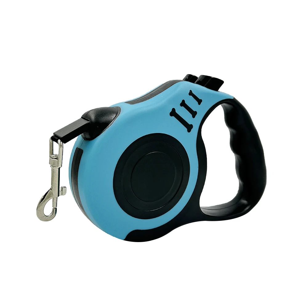 Dog Leash: 3M & 5M Leash for Small Dogs or Cats with Automatic Retractable Durable Nylon Leash Great for Puppies, Outdoor, Travel, Walking, Hiking.