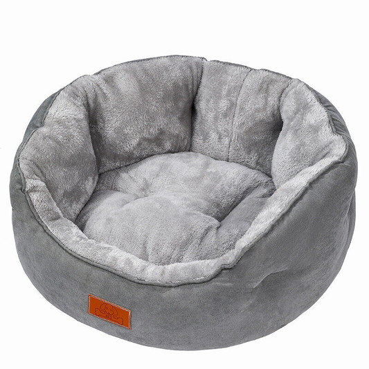 Dog Bed | Cat Bed Soft Washable Fleece Warm Pet Basket / Puppy Cushion