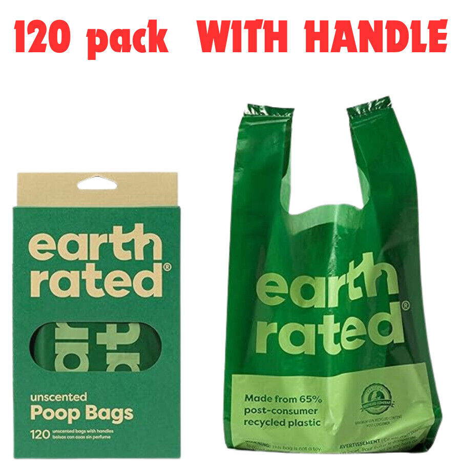 Dog Care: Earth Rated Dog Poo Bags Guaranteed Leak Proof and Extra Thick Waste Bag Refill