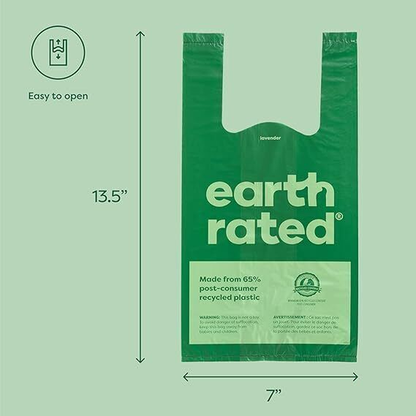 Dog Care: Earth Rated Dog Poo Bags Guaranteed Leak Proof and Extra Thick Waste Bag Refill