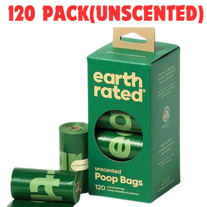Dog Care: Earth Rated Dog Poo Bags Guaranteed Leak Proof and Extra Thick Waste Bag Refill