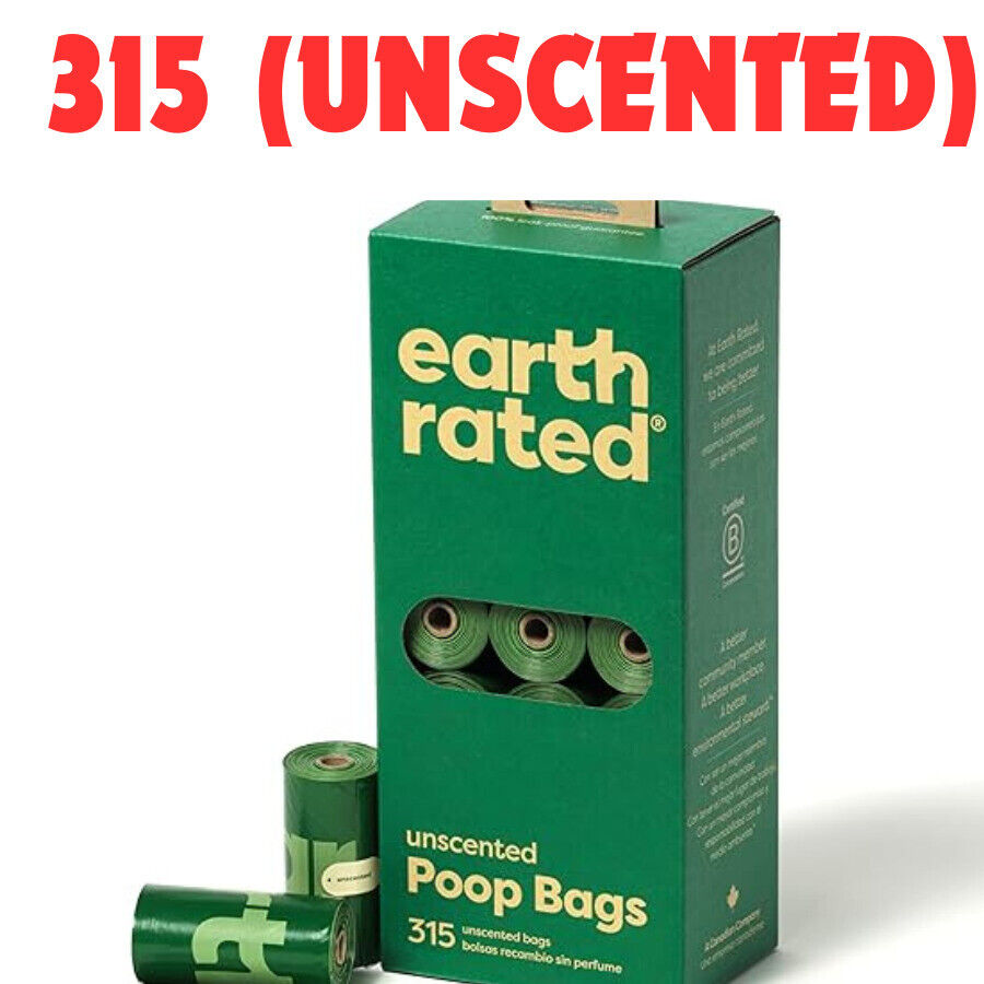 Dog Care: Earth Rated Dog Poo Bags Guaranteed Leak Proof and Extra Thick Waste Bag Refill