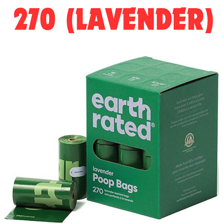 Dog Care: Earth Rated Dog Poo Bags Guaranteed Leak Proof and Extra Thick Waste Bag Refill