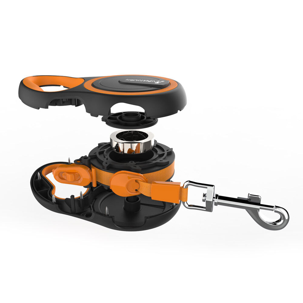 Dog Leash: Retractable Dog Lead Extending Leash: Small 3M Tape (Max 15Kg) | Medium 5M Tape & Cord (Max 25Kg) | Large 8M Tape (Max 50Kg)