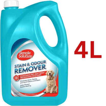 Pet Care: Simple Solution Dog Cat Pet Stain Odour Remover Urine Smell Destroyer Cleaner.