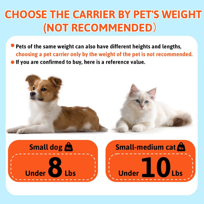 Pet Carrier: Top-Expandable Carrier, Airline Approved, 17 x 12 x 8.5 Inch Soft Silk Carrier for Small Cats and Dogs with Locking Safety Zippers and Anti-Scratch
